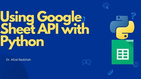 Image result for Google Sheets API Python