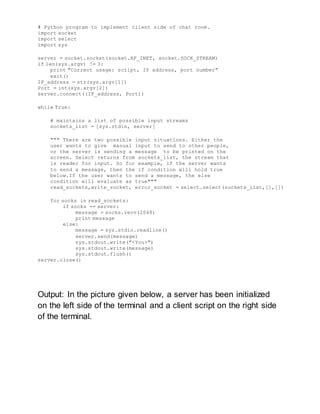Image result for Basic Chat Using Python