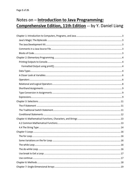 Image result for Java Notes for Beginners