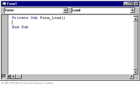Image result for Visual Basic Code Example