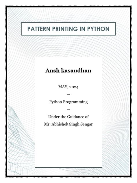 Image result for Pattern Printing Questions in JavaScript