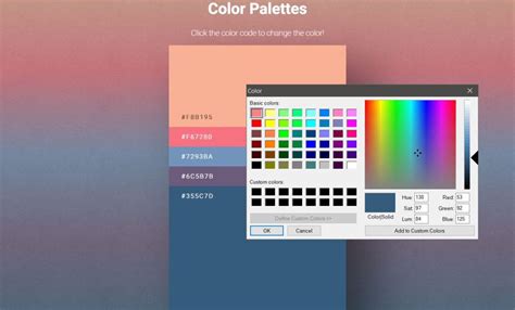 Image result for JavaScript Color Code