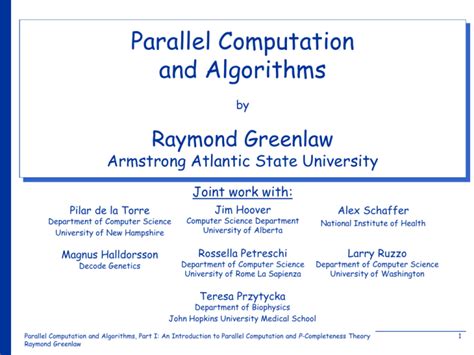 Image result for Parallel Computing Algorithms