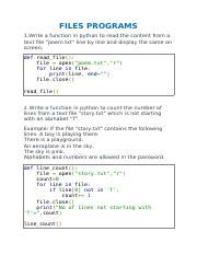 Image result for Text File Program in Python