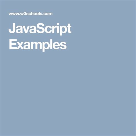 Basic JavaScript Examples に対する画像結果