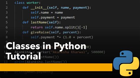 Image result for Classes in Python Tutorial
