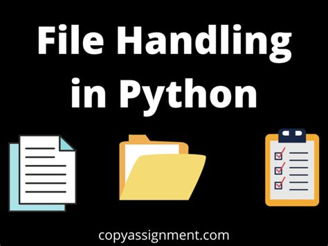 Python File Handling に対する画像結果