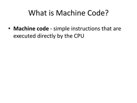 Machine Code Tutorial に対する画像結果