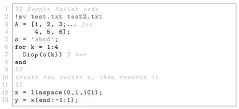 Image result for MATLAB Coding Examples