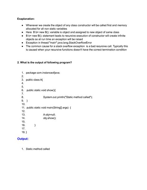 Image result for Java Core Coding Questions