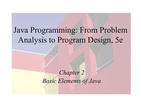 Image result for Basic Elements of Java