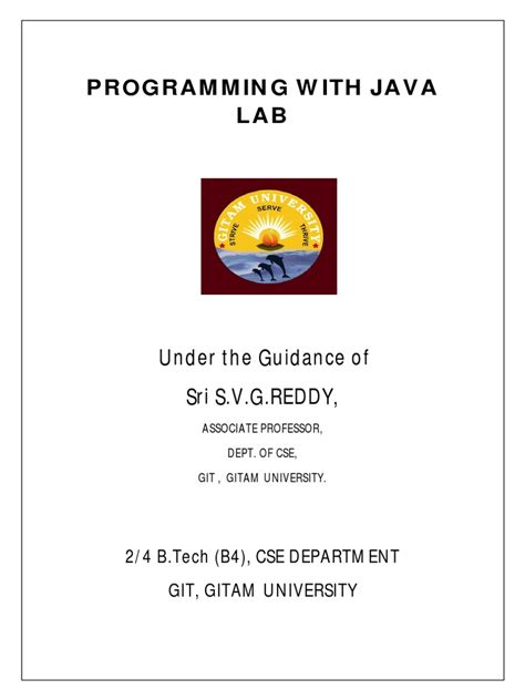 Image result for Java Programming Lab