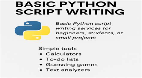 Image result for Python Script Beginner