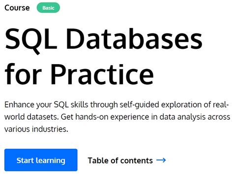 Image result for SQL Database Course