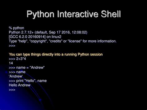 Image result for Interactive Shell in Python