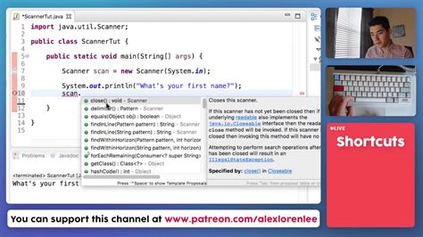 Toradh íomhá ar Scanner Java Example