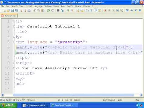 Image result for JavaScript Hello World Code