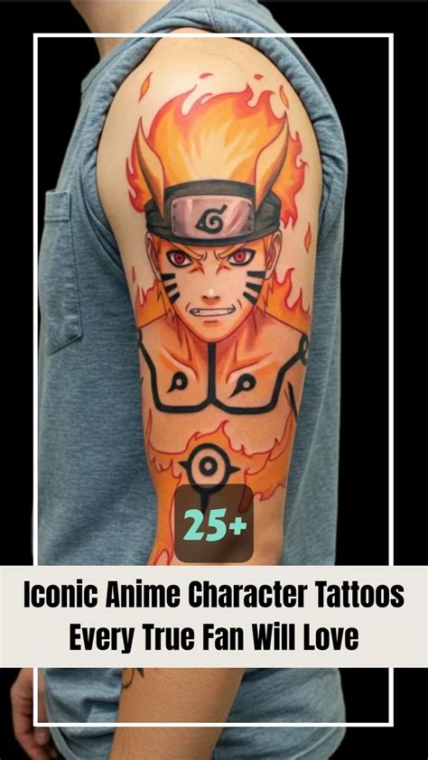 25+ Iconic Anime Character Tattoos Every True Fan Will Love | Anime ...