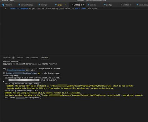 Installing Python On Visual Studio Code에 대한 이미지 결과