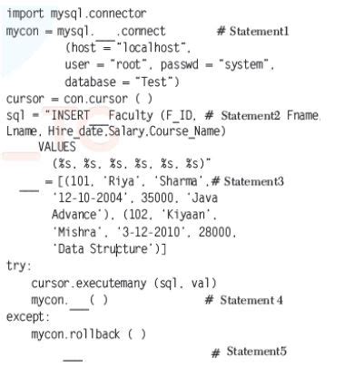 Image result for Management Python MySQL Computer Class 12