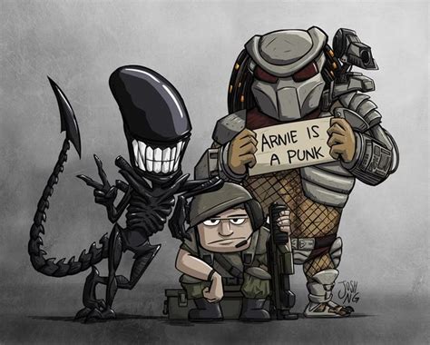 Image result for Alien vs Predator Funny