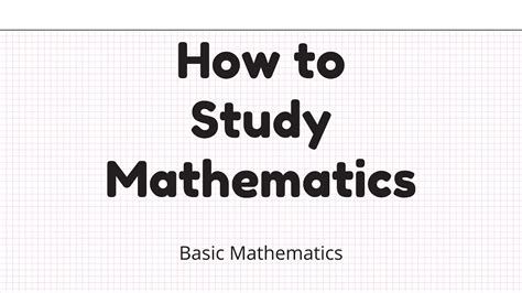 Image result for How to Learn Basic Math