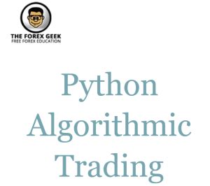 Image result for Algorithmic Trading Python