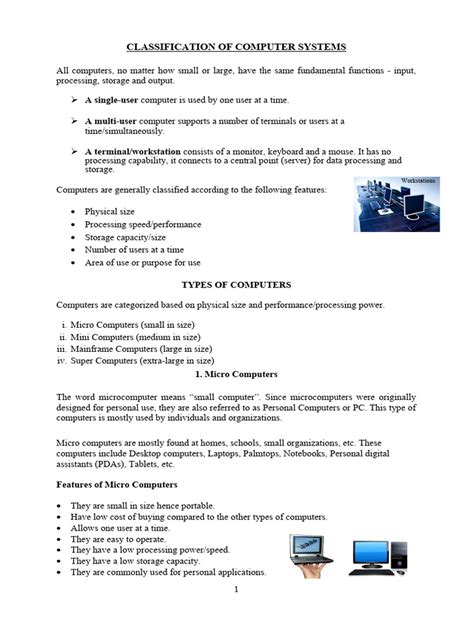 Image result for Classification of Computer Systems