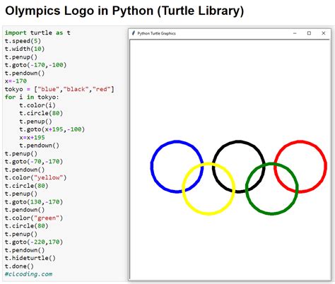 Afbeeldingsresultaten voor Python Turtle Example Codes