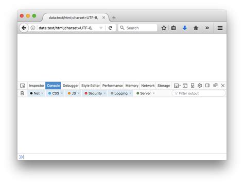 Firefox JavaScript Console に対する画像結果