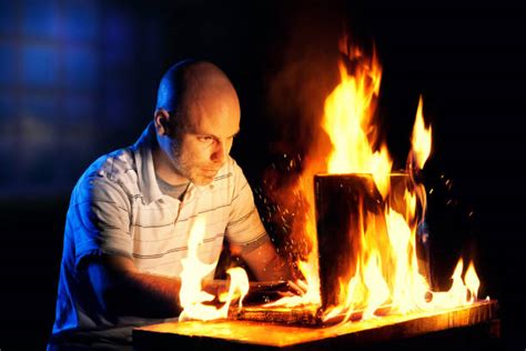 Image result for Basic Computer Burning
