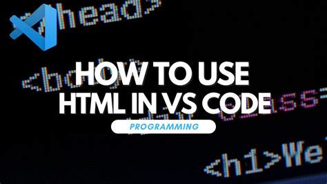 Image result for HTML Visual Studio Code Tutorial