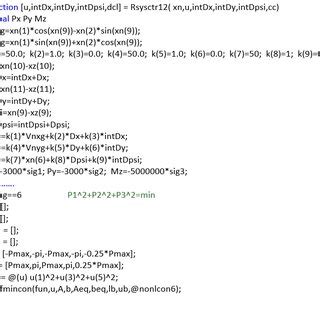 First Program Code Segment に対する画像結果