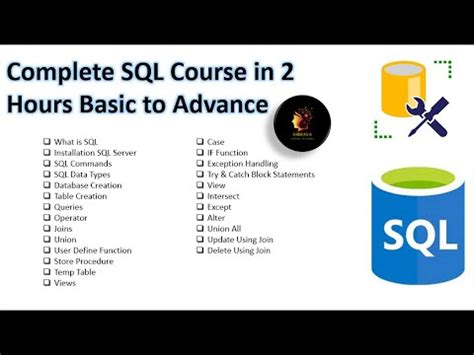 Image result for SQL Complete Course