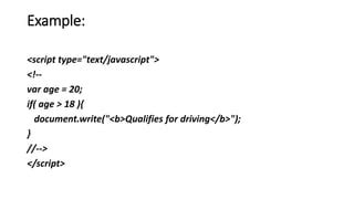Image result for JavaScript Conditional Statement and Function Together