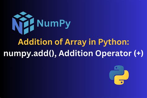 Python-Numpy Add に対する画像結果