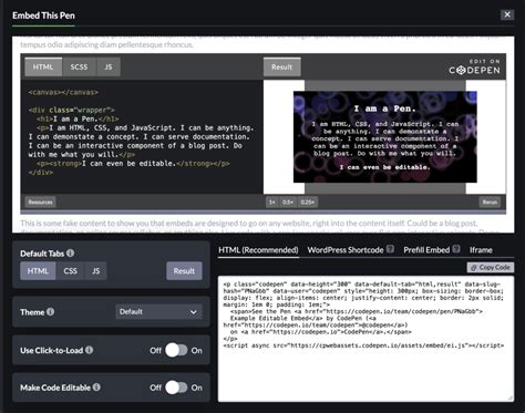 Image result for How to Export URL Code Pen