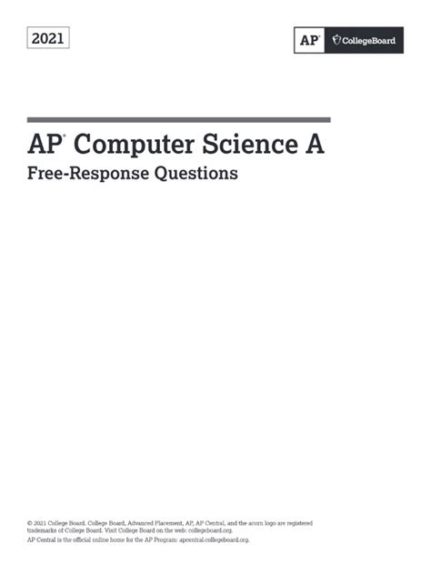 Image result for AP Computer Science Frq Practice