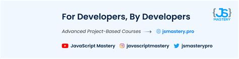 Image result for JavaScript Mastery Project Management