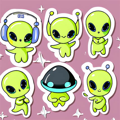 Image result for Alien Stickers