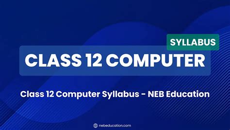 Afbeeldingsresultaten voor Computer Science Chapter Syllabus Class 12