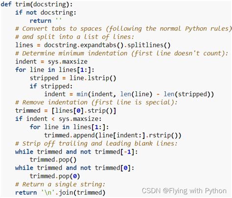Image result for Python Docstring Format