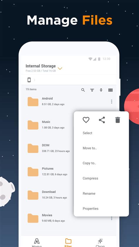Astro File Manager Tutorial に対する画像結果