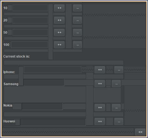 Image result for Vending Machine Java GUI