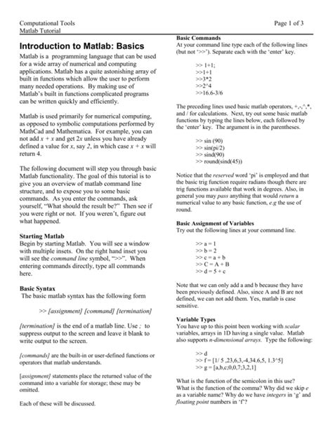 Image result for Basic MATLAB Tutorial