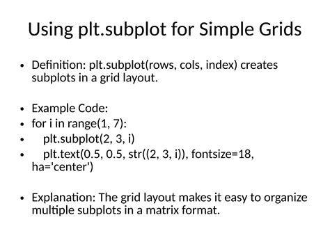 Image result for Matplotlib Subplots Guide