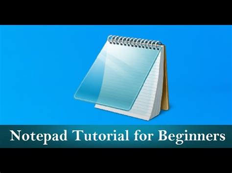 Image result for Notepad Tutorial Beginner
