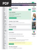 Image result for JavaScript Tutorial W3Schools