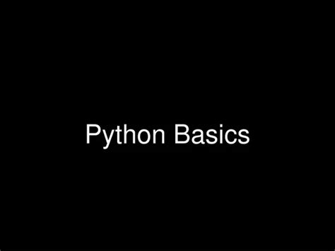 Image result for Python Programming Basics