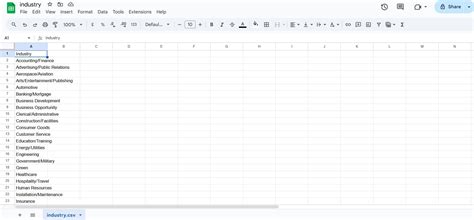 CSV Format Example に対する画像結果